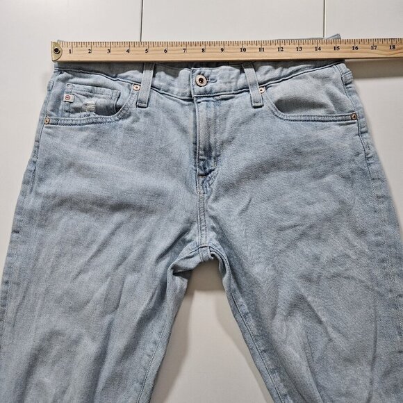 AG Adriano Goldschmied Jeans Womens 28R Blue High Rise Ex Boyfriend Slouchy Slim - Picture 4 of 16